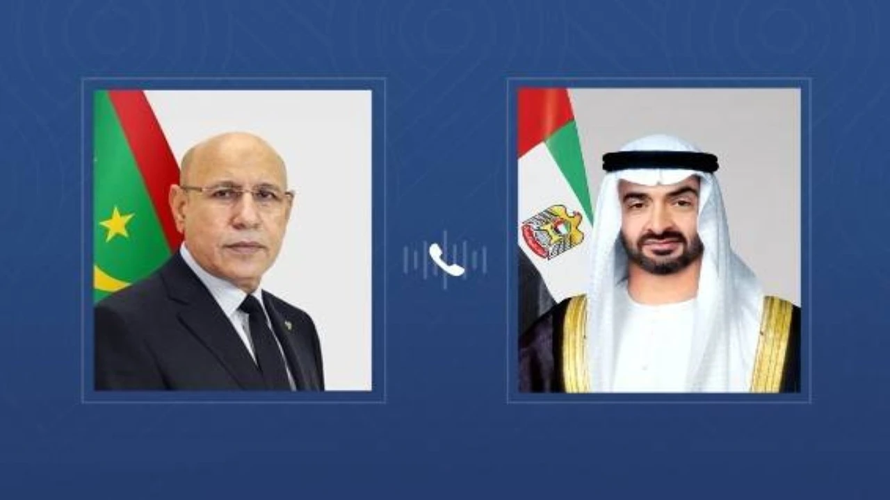 رئيس الدولة يبحث مع رئيس موريتانيا هاتفياً مستجدات الأوضاع الراهنة في المنطقة